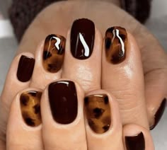 Cute Thanksgiving Nails, Colors Nails, Almond Nails Designs, Pretty Gel Nails, Nails 2021, Thanksgiving Nails