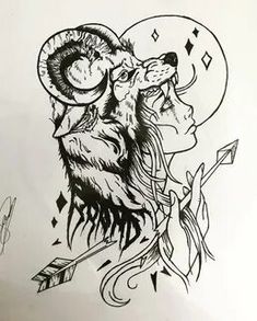 Яндекс Картинки: поиск похожих изображений Animals Skull, Tato Phoenix, Wolf Child, Ideas For Drawing, Drawing Animals, Indian Tattoo, Girl Illustration, Tattoo Art Drawings, Desenho Tattoo