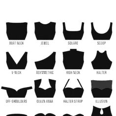 the bras are shown in black and white, with different types of bras