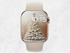 🎄 Transform Your Apple Watch into a Festive Holiday Celebration with our Aesthetic Christmas Watch Wallpaper showcasing a Christmas tree painting decorated with glitter and sparkles.  Please Note: ❗ You will receive one high-quality JPG image in 838 x 1.020 pixels. This listing is for a DIGITAL DOWNLOAD only. There is no physical product with this order. Please remember that the colors can look slightly different on different monitor screens. ⌚ This wallpaper is compatible with all Apple Watch Apple Watch Wallpaper Christmas, Christmas Apple Watch Wallpaper, Watch Wallpaper Christmas, Winter Watch, Christmas Watch, Minimal Watch, Christmas Watches, Wallpaper Winter, Wallpaper Christmas