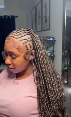 Box Braid Hair, Box Braid, Protective Hairstyles Braids, Pretty Braided Hairstyles, Braid Hair, Knotless Braids, Cornrow, Cornrow Hairstyles