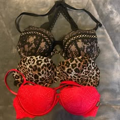 Victoria’s Secret Bra Bundle. Willing To Sell Separately. All Brand New Without Tags. Cute Bra Sets, Burlesque Bra, Pretty Bra, Mcbling Fashion, Pretty Bras, Vs Bras, Cute Bras, Alternative Outfits, Cute Everyday Outfits