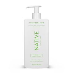 Sitting by the pool with an icy green juice. A cool blend of cucumber, spearmint, and apple notes. Light, clean, and refreshing. Native Cucumber Mint, Native Hair, Apple Notes, Mint Hair, Body Sunscreen, Volumizing Shampoo, Voluminous Hair, Deodorant Spray, Organic Products