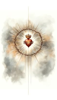 Celebrate the beauty and depth of your Christian faith with our minimalist printable digital art, ‘Sacred Heart of Jesus.’ This watercolor art has been meticulously crafted with love and devotion, designed to uplift your spirit and bring a touch of divine inspiration to your living or working space. Featuring a minimalist depiction of Jesus as the Lamb, this Christian print serves as a powerful reminder of faith and sacrifice. Perfect for religious decor, this inspirational art piece from Celestial Art Gallery will add a meaningful accent to any home decor print collection. Enhance your space with this faith-based decor, bringing religious wall art that resonates with the profound message of the Bible story into your home. Sacred Heart Watercolor, Sacred Heart Of Jesus Wallpaper, Jesus Watercolor, Catholic Symbols, Christian Art Print, Jesus Artwork