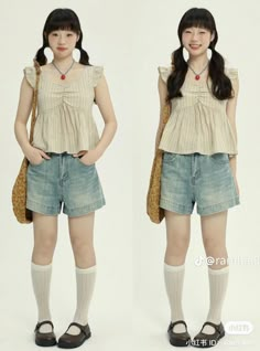 Igari Outfit Aesthetic, Igari Fashion Outfits, Igari Clothes, Shoujo Girl Outfit, Cottagecore Fits