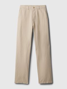 Linen-Cotton '90s Loose Trousers | Gap Loose Trousers, Linen Trousers, Work Life, Soft Hands, Baggy Fits, The Gap, Stretch Cotton, Khaki Pants, Gap