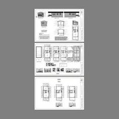 the floor plan for an apartment with two separate rooms and three separate areas, all in one