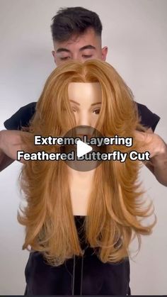 Angle Haircut Long, Long Multi Layered Haircut, Flippy Layers Long Hair, Layer Hair Cuts For Long Hair, Haircut For Girls With Long Hair, How To Layer Long Hair Diy, Trim With Layers Hair, How To Layered Hair, Hair Cuts With Lots Of Layers