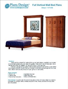 an advertisement for a bed and dresser set