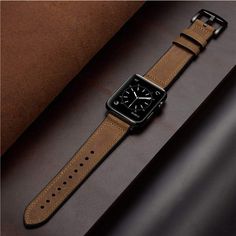 Apple Watch Nike, Fashion Minimalist, Light Brown Leather, Apple Watch Series 1, Leather Watch Strap, Apple Watch Band, Classic Leather, Leather Band, Apple Watch Bands