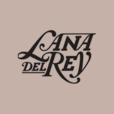 the words cana del re in black and white on a beige background, with an ornate