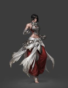 Battle Outfits Women, Fantasy Fighter, Drawing Architecture, Fantasy Ideas, Female Martial Artists, Chara Design, Fighter Girl, Female Armor, General Ideas