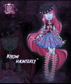 Monster High Ghost Oc, Monster High Ghost, Lagoona Blue, Raven Queen