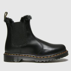 Dr Martens Leonore, Black Dr Martens, Dr Martens Black, Dr Martens Boots, Black Chelsea Boots, Doc Martens, Shoes For Men, Chelsea Boots