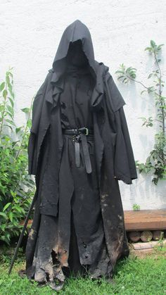 Men’s Wizard Costume, Dark Wizard Costume, Necromancer Robes, Cultist Outfit, Cultist Robes, Occult Robe, Nazgul Costume, Cult Outfits, Nazgul Cosplay