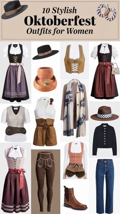 Get inspired with these 10 stylish Oktoberfest outfits for women. Perfect for celebrating in style! Save this pin for your Oktoberfest fashion ideas. #OktoberfestFashion #StyleInspiration #WomenOutfits How To Dress For Oktoberfest, Oktoberfest Outfit Diy Easy, Oktoberfest Inspired Outfit, Diy Oktoberfest Outfit, German Womens Fashion, German Inspired Outfits, October Fest Outfit Women, Octoberfest Outfits Women Casual, Oktober Fest Outfit