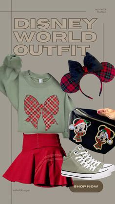 Women’s Christmas coquette plaid Disney World outfit   Follow my shop @shelbburger on the @shop.LTK app to shop this post and get my exclusive app-only content!  #liketkit #LTKFamily #LTKTravel #LTKHoliday @shop.ltk https://liketk.it/4WQS4 Disney Valentines Day Outfits, Disney Christmas Outfits, Disney Fits, Christmas Coquette, Disney World Outfits, Disney Valentines, Christmas Disney, Disney Outfit, Christmas Outfits