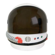 To space and beyond. Hard plastic design with sound chip, push button activation with real space agency speak. Push button activates spring loaded retractable visor and mock boom microphone inside of helmet. One size fits most children 5 and up. Please note, additional padding may be needed for children. Kids Microphone, Space Helmet, Astronaut Suit, Astronaut Costume, Astronaut Helmet, Great Halloween Costumes, Nasa Astronaut, Kids Helmets, Nasa Astronauts