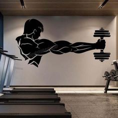 Muscle Logo, Gym Wall Stickers, Logo Fitness, Photo Opportunity