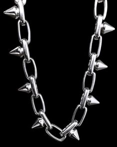 IMMORTAL JEWELRY x CYBERSPACE SHOP Solid stainless steel Waterproof No tarnish. No rust. No green skin. Chain length is 18” Cool Chains Necklaces, Chain Necklace For Men, Chain Aesthetic, Punk Necklace, Chain Neckless, Chains Aesthetic, Skeleton Drawings, Chain Fashion, Chains Necklaces