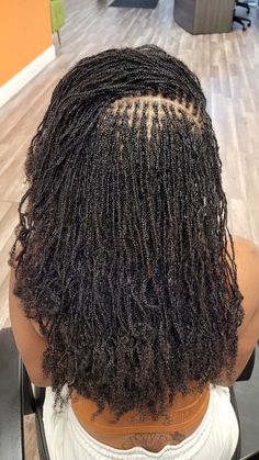 MUKISA LOCS | LOC EXTENSIONS | Service: Micro loc extensions with braids Parting: extra small, Sisterlocks' grid Clients hair type: Medium to high density Length: 14… | Instagram Different Loc Types, Extra Small Micro Locs, Micro Locs Braids, Loc Sizes Chart Black Women, Micro Locs Parting, Sister Locs Extension, Sister Locs With Extension, Braidlocs Extensions