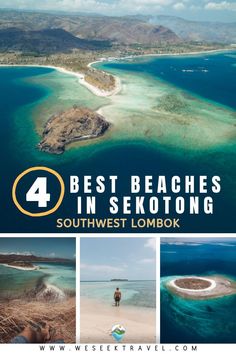 the four best beaches in south west lombok