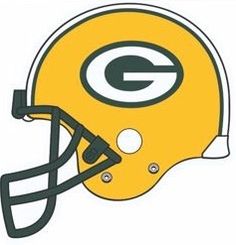 a green bay packers football helmet