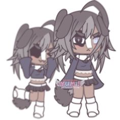 Ella es un poco graciosa y DEFIENDE a todos sus amigos/as. Gacha Adoptables, Gachalife Girl Outfits, Chibi Body, Toro Inoue, Cartoon Eyes Drawing, Character Design Girl, Body Base Drawing