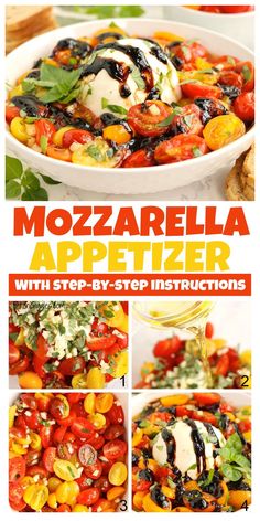 Finding burrata can sometimes be a challenge, but our Mozzarella Appetizer Recipe provides a deliciously creamy alternative that's more accessible and just as satisfying. Mozzarella Appetizers, Bruschetta Pasta, Fresh Appetizers, Caprese Skewers, Mozzarella Recipes