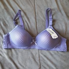 Purple Adjustable Bra Ordered This Bra Online And Its Not The Right Size. My Guess Is Its A 34b Bra. Pricing It Super Cheap For A Quick Sale. Measurement In Photo. Brazirre Purple Bra Boobs Woman's Intimates New With Tag Purple Bra, Purple Bras, Adjustable Bra, Color Purple, Women's Intimates, Bra, Purple, Red, Women Shopping