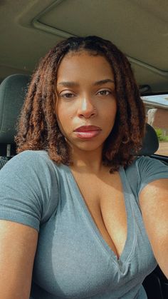 Locs Real Hair, Natural Goddess Locs, Braid Locs, Locs Journey, Dreads Girl, Beautiful Dreadlocks, Short Locs Hairstyles, Dreadlock Styles, Dreads Styles