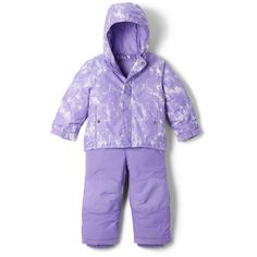 Your little one will be ready to embrace powder days in the toddlers' Columbia Buga II snowsuit set. It offers waterproof protection  warm insulation and extendable cuffs for years of use. Rain Suits, Snow Days, Holiday Deals, Snow Day, Suit Separates, Snow Suit, Rei Co-op, Columbia Sportswear, Little One