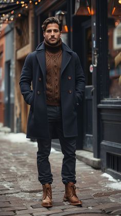 Mens Winter Outfits, Outfits Guide, Mens Winter, Winter Outfits