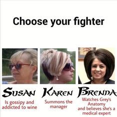 an advertisement for susan karem brena's latest book, choose your fighter