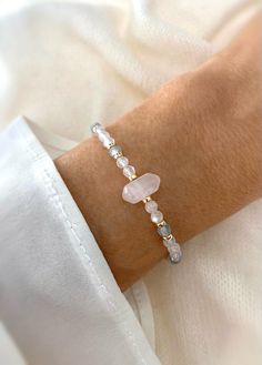 Fertility Crystal Bracelet. Delicate Pregnancy Bracelet. - Etsy Luxury Tiny Beads Bracelet For Gift, Luxury Natural Stones Crystal Bracelet As Gift, Luxury Delicate Beaded Bracelets As Gift, Luxury Jewelry With Tiny Beads For Gifts, Affordable Crystal Bracelet Gift, Luxury Adjustable Crystal Bracelet With Natural Stones, Cheap Crystal Bracelet, Luxury Adjustable Crystal Bracelet As Gift, Mini Crystal Bracelet