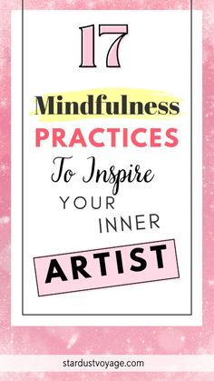 Want to express your creativity while staying fully present? These 17 creative mindfulness activities are perfect for channeling your artistic energy and finding calm in the process. Each activity is designed to help you slow down, focus, and let your imagination take over. Embrace your inner artist with simple, hands-on practices that invite self-expression and relaxation. 

#MindfulCreativity #CreativeMindfulness #ArtisticExpression #MindfulArt #CreativeFlow #ArtAndSoul #MindfulLiving #CreativityUnleashed #ArtForWellbeing #MindfulMoments #CreativeJourney #CalmThroughArt #ArtHeals #SelfExpression #CreativeInspiration Creative Mindfulness, Benefits Of Mindfulness, Mindfulness Practice, Nature Journal