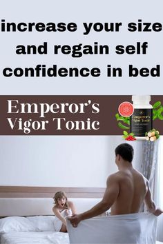 Revitalize your male health with Emperor's Vigor Tonic, an innovative formula designed to support men's virility and libido. Each capsule contains an exclusive blend of botanicals and minerals carefully selected to enhance your intimacy and overall well-being. Enjoy natural benefits for a more fulfilled and vigorous life. #Men'sHealth #Libido #Virility #WellBeing #NaturalFormula #MedicinalPlants #Minerals #HolisticHealth #NaturalSupplements #MaleEnergy Chemical Imbalance, Slow Aging, Boost Energy Levels, High Intensity Workout, Herbal Extracts, Men's Muscle, Premium Ingredients, A Healthy Lifestyle