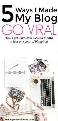 the cover of 5 ways i made my blog go virtual