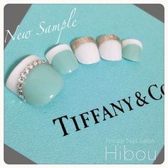 Tiffany Nails, Cute Pedicures, Different Nail Designs, Super Nails, Pedicure Nail Art, Toe Nail Art