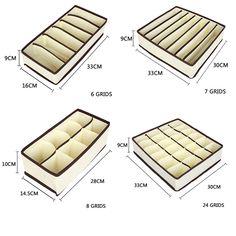 three different sizes of mattresses with measurements for each bed and the number of them