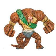 an action figure is shown on a white background and appears to be in the form of a monster