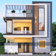 this is an image of a modern style house