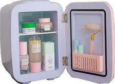 Cold Face Mask, Makeup Fridge, Rangement Makeup, Penyimpanan Makeup, Alat Makeup, Care Organization, Sephora Skin Care, Perfect Skin Care Routine, Skincare Organization