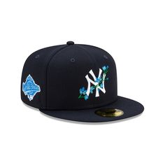 Fitted Hats For Girls, Hats New York, Best Fitted Hats, Yankee Fitted Hats, Cool Fitted Hats, Fitted Hat Embroidery Ideas, Cool Caps Hat, Hats Yankees, Fitted Hats Outfit Men