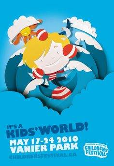 Bomboland Poster Design Kids, Shopping Ads, Kids Catalogs, Cardboard Sculpture, Museum Poster, Leaflet Design