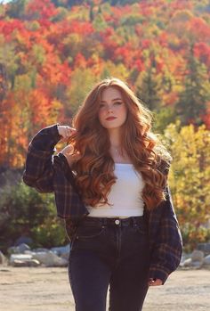 Redhead Hairstyles, Redhead Fashion, Cute Photography, Redhead Girl, Autumn Beauty, Ulzzang Girl, Redheads, Beautiful Hair