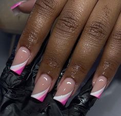 Nude And Pink Nail Designs, Gray Acrylic Nails, Pink Acrylic Nails Short, Nails Designs Short, Acrylic Nails Short, Short Coffin Nails Designs, Acrylic Nails Designs, Gel Toe Nails