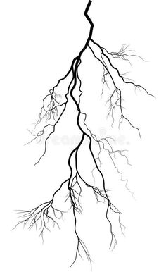 Lightning Thunder Storm Zapping Vector Silhouette Set Isolated on White Background Stock Vector -... | Creative Tattoos Designs by  Angelique North Tattoo Ideas Males, Lightning Thunder, Thunder Storm, Cool Arm Tattoos, Leg Tattoo Men, Vector Silhouette