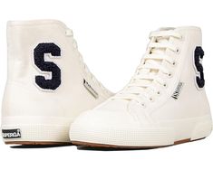 Women's Superga 2295 Cotton Terry Patch Mountain Wear, Cotton Textile, Running Jacket, Sneaker Collection, Platform Shoes, Top Shoes, Product Reviews, Navy And White, Clothing Brand