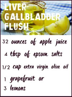 Gallbladder Flush, Healthy Detox Cleanse, Detox Your Liver, Lemon Detox, Full Body Detox, Detox Diet Plan, Healthy Liver